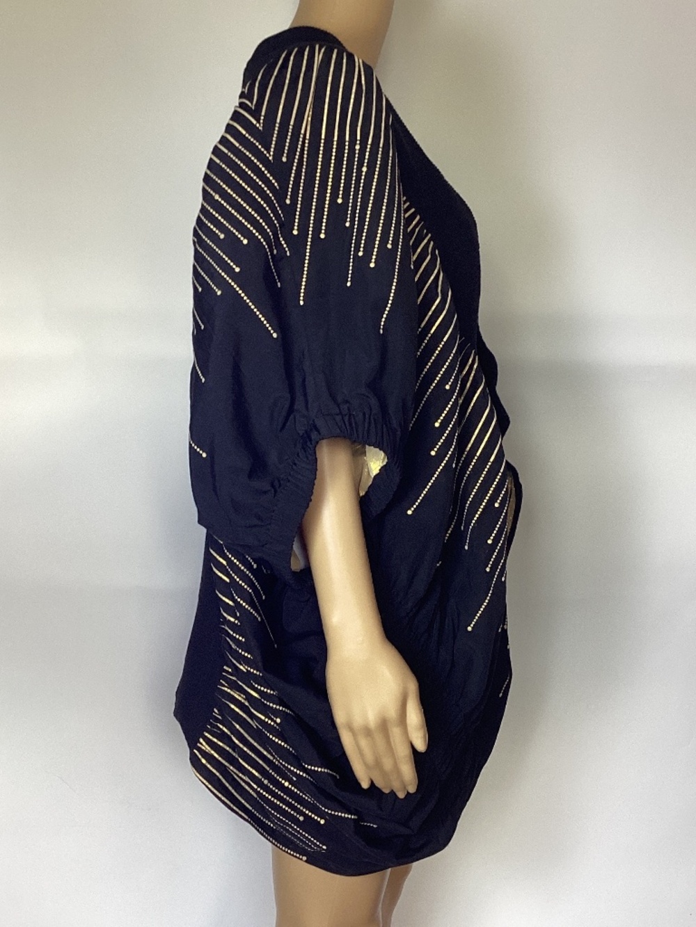 Zero+Maria Cornejo Evia Cotton Voile Cardigan Shrug Sz M - Picture 3 of 7